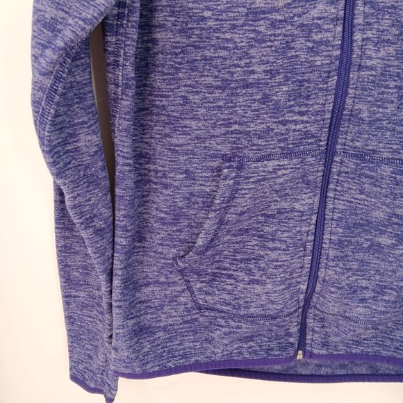 REEBOK PURPLE  MEDIUM ZIP UP JACKET WITH THUMB HOLES - Picture 6 of 15